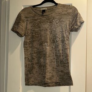 Active USA Beige Graphic Tee